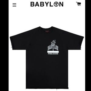 Babylon P.E. T Shirt *NEW* size M Black